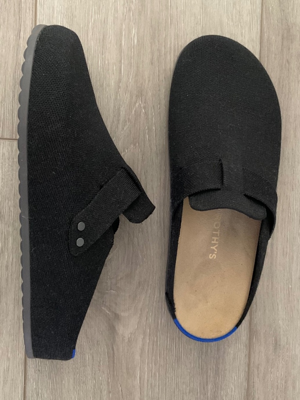 ROTHY’S The Men’s Clog in Soft Black Size 11LIKE NEW - Picture 2 of 12